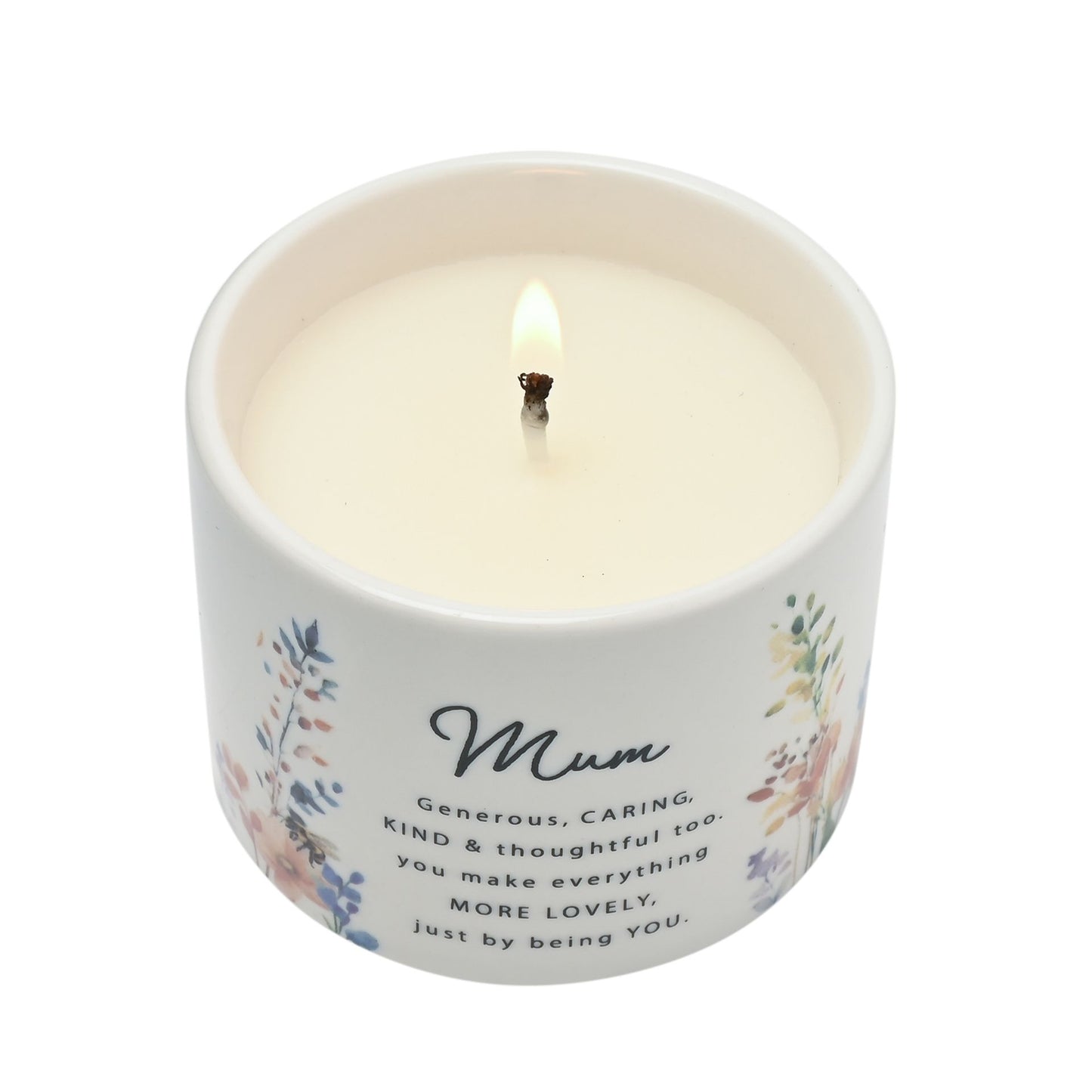 The Cottage Garden Ceramic Candle 100g - Mum