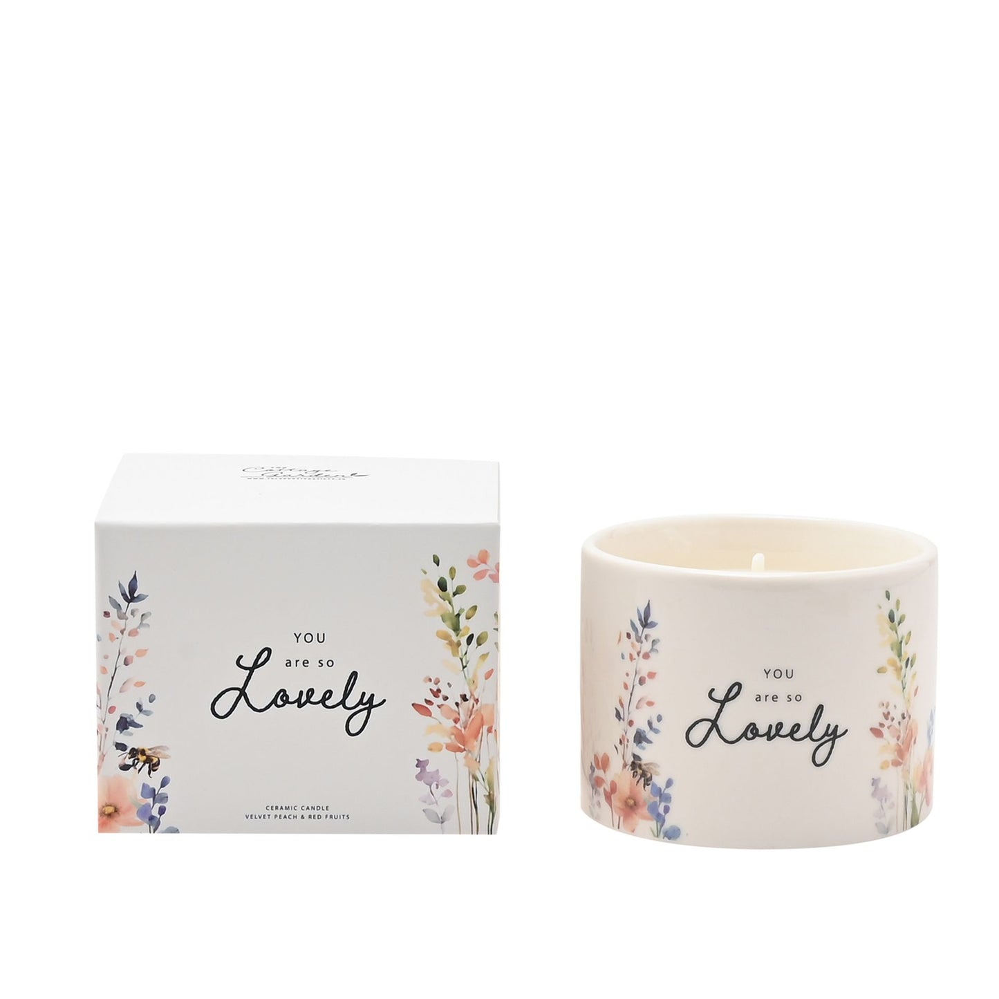 The Cottage Garden Ceramic Candle 100g - Lovely