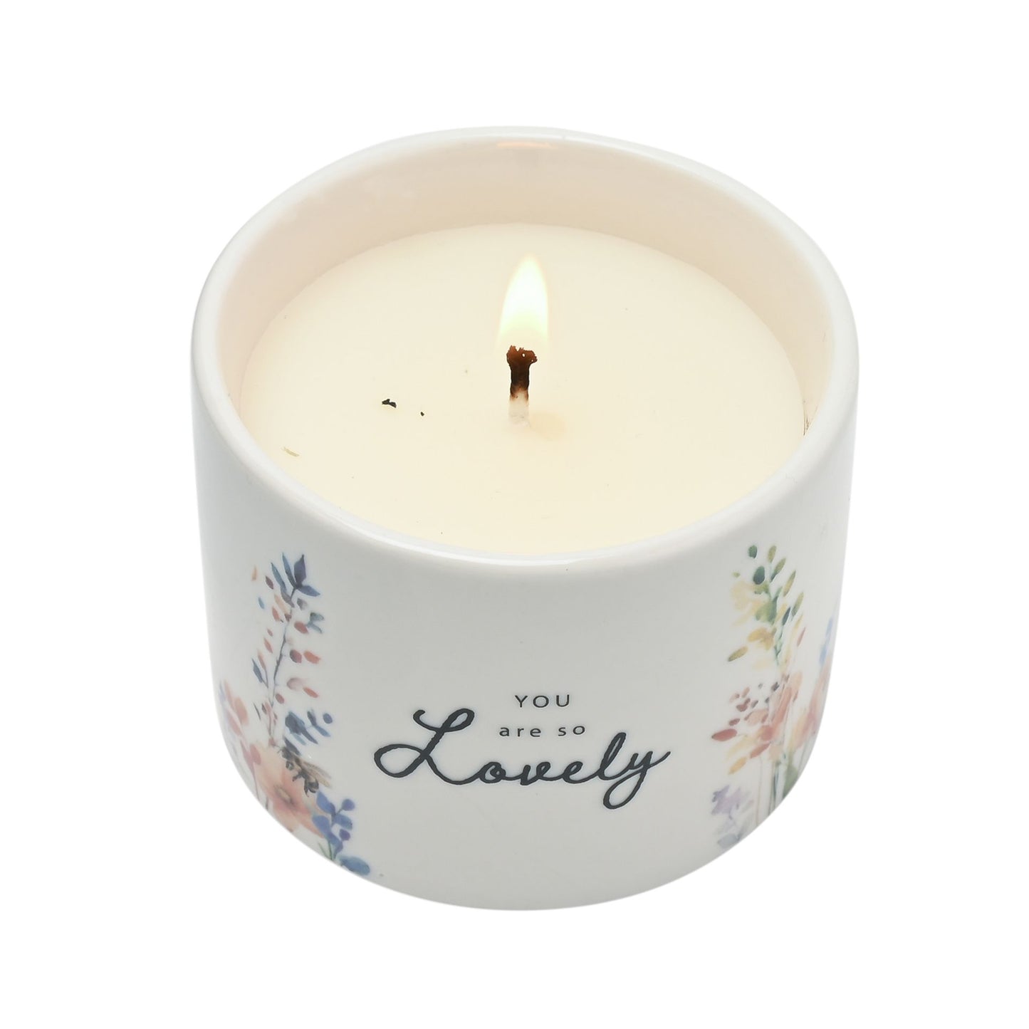 The Cottage Garden Ceramic Candle 100g - Lovely