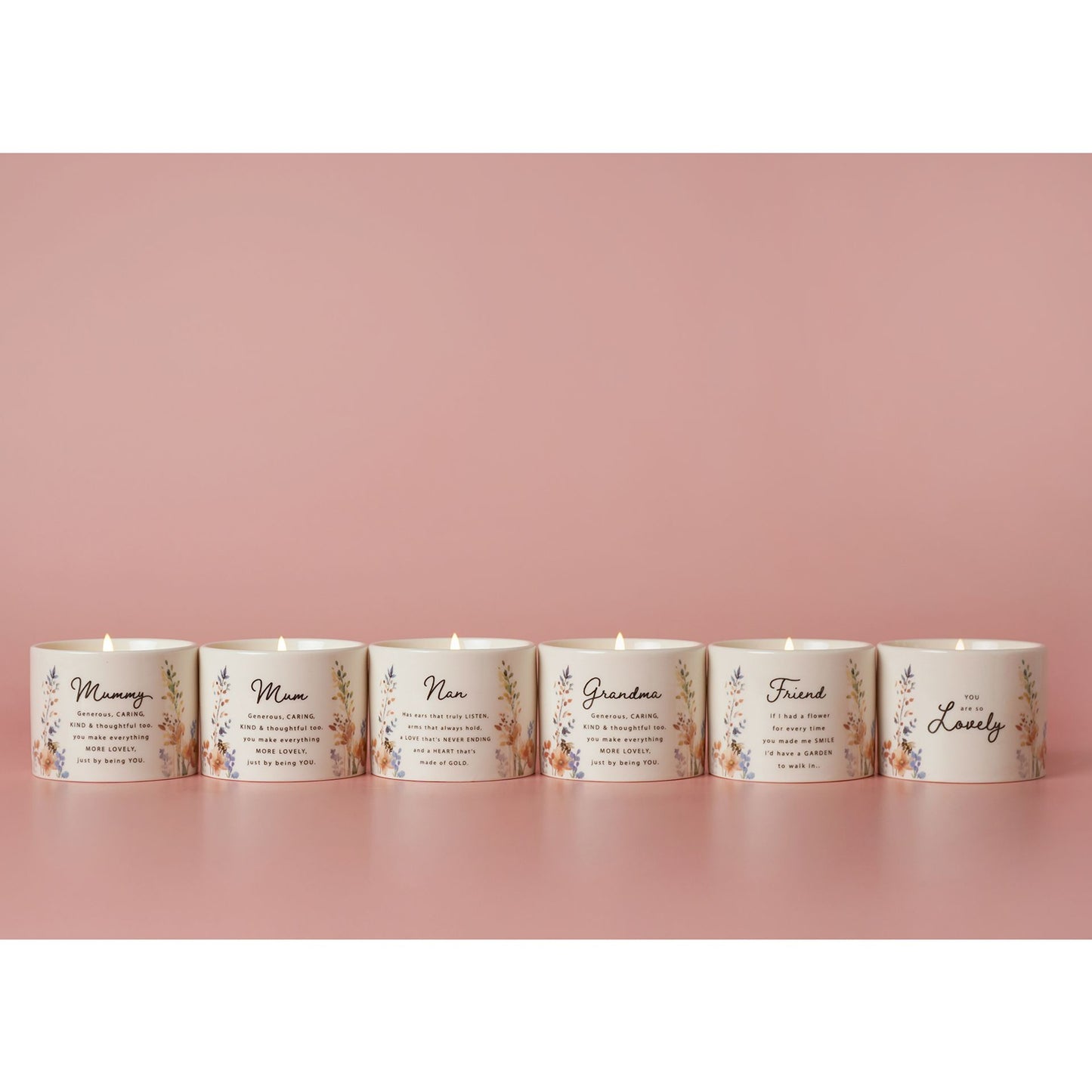 The Cottage Garden Ceramic Candle 100g - Lovely