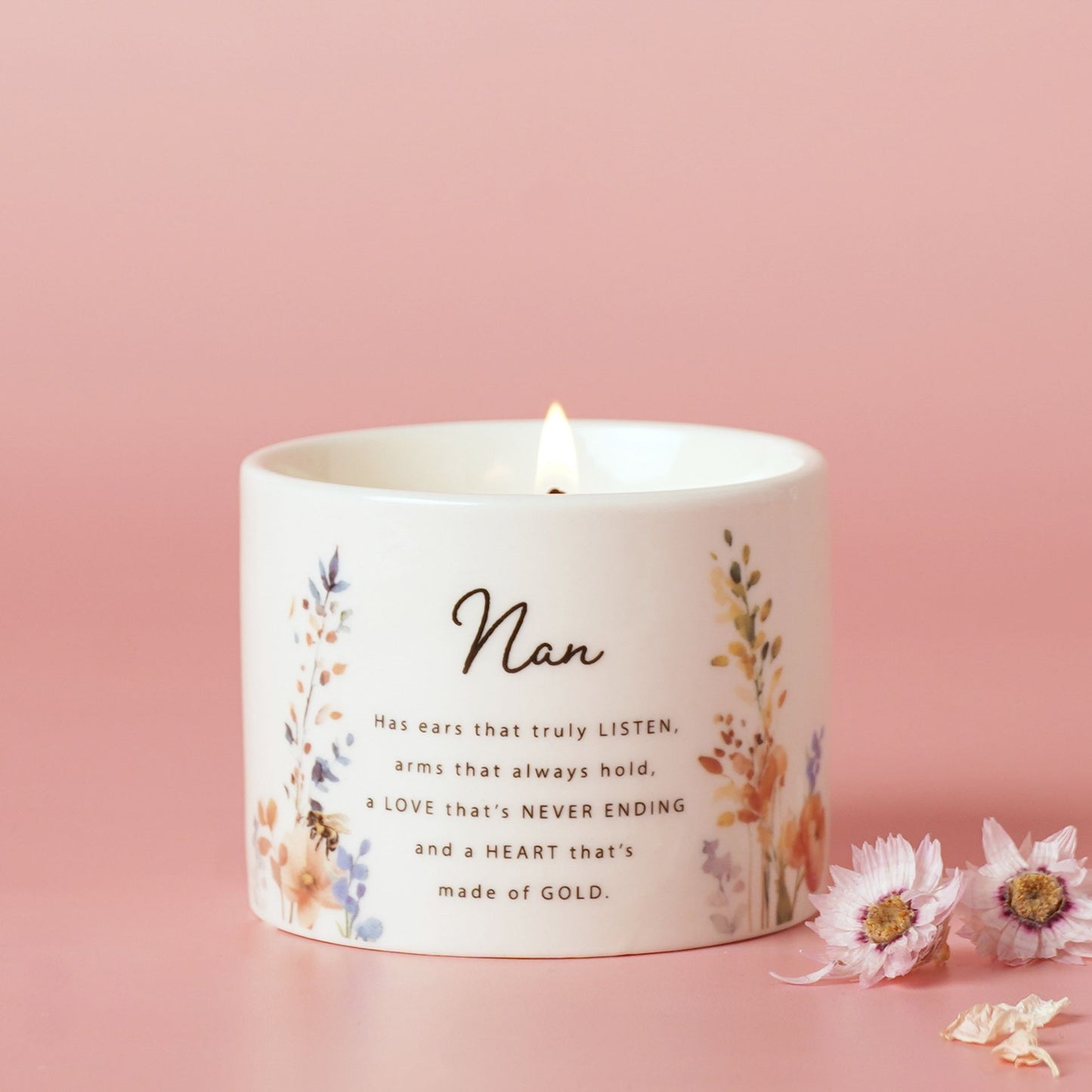 The Cottage Garden Ceramic Candle 100g - Nan