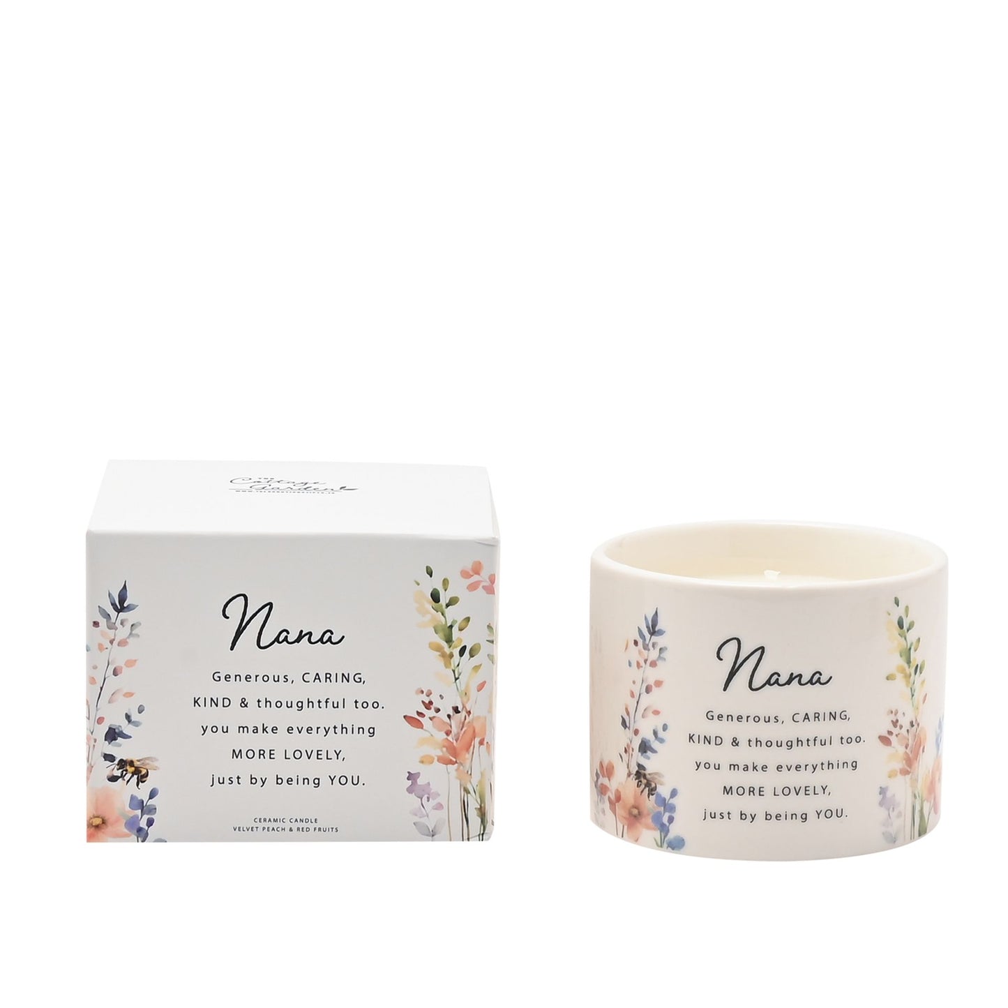The Cottage Garden Ceramic Candle 100g - Nana