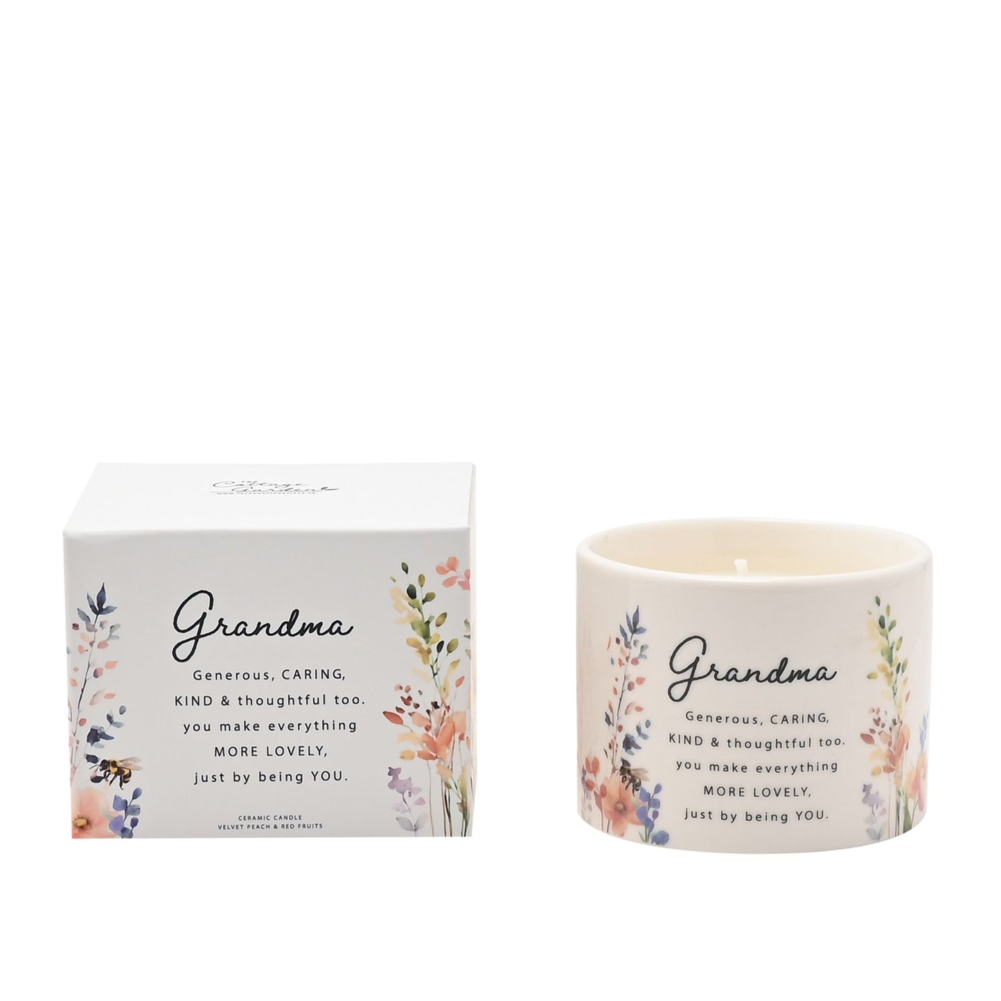 The Cottage Garden Ceramic Candle 100g - Grandma