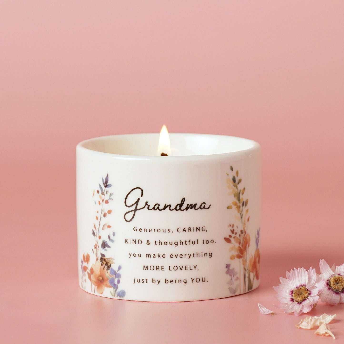 The Cottage Garden Ceramic Candle 100g - Grandma