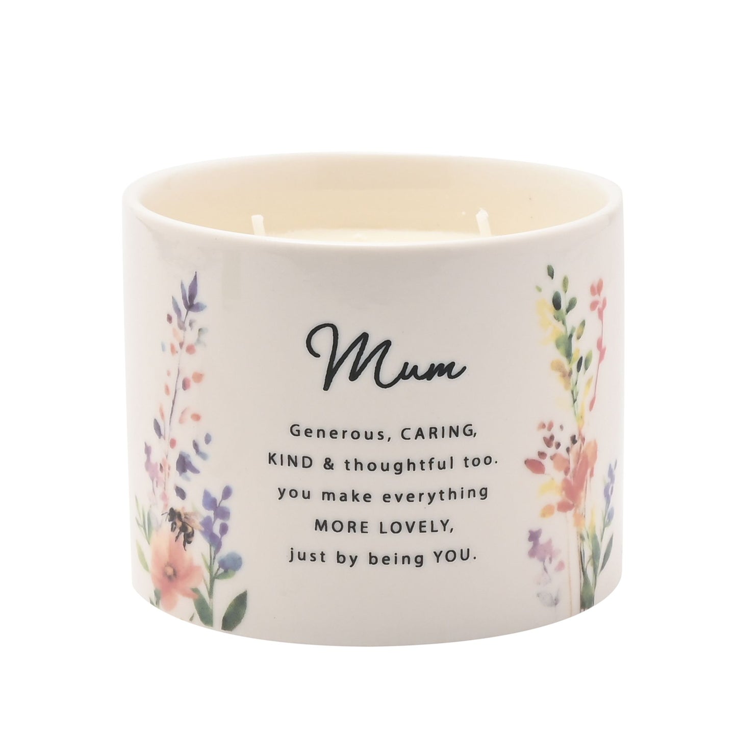 The Cottage Garden 2 Wick Ceramic Candle - Mum