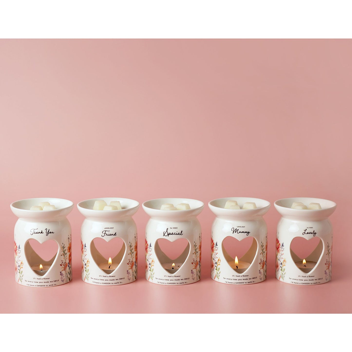 The Cottage Garden Wax Melt Burner - Thank You