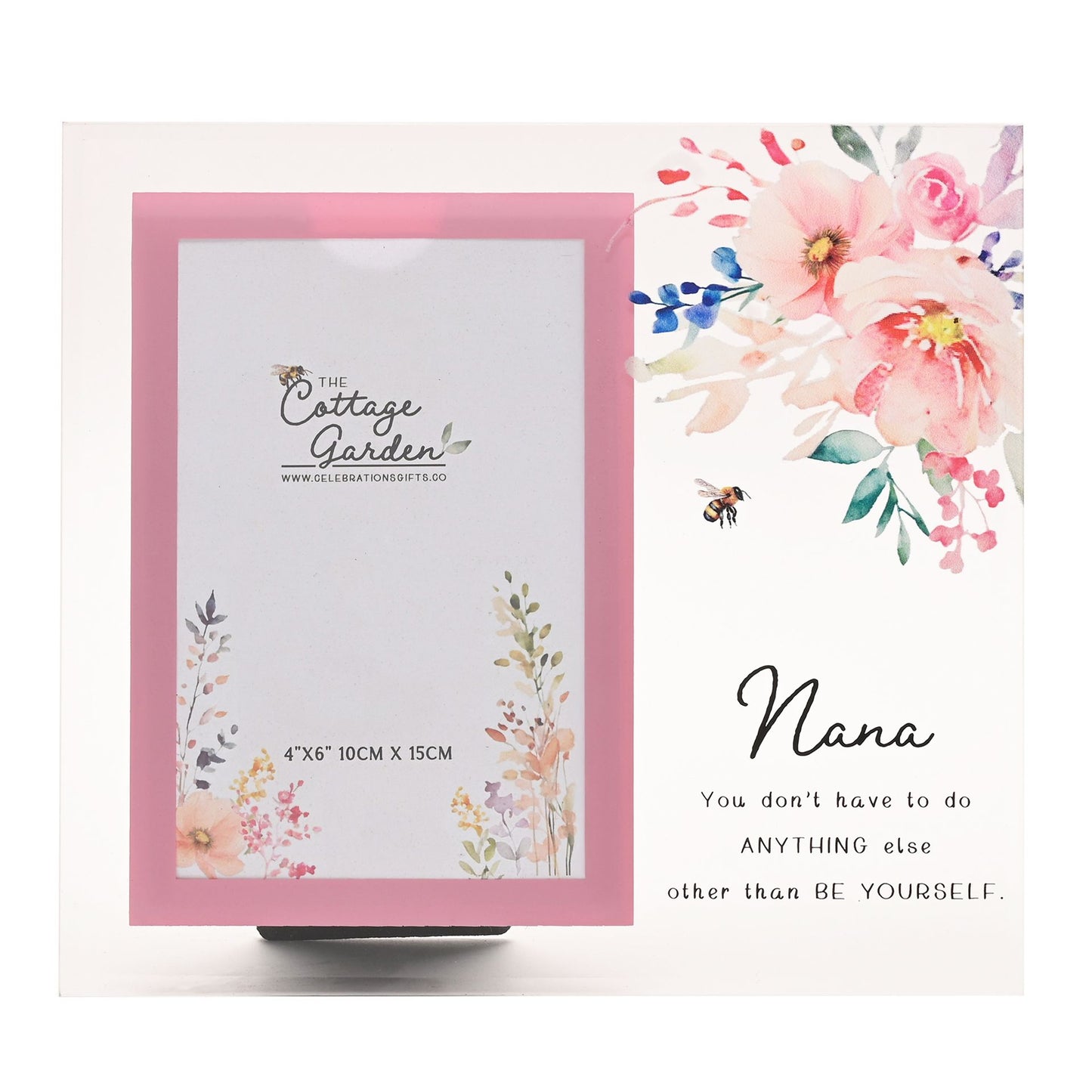 The Cottage Garden Glass Photo Frame - Nana