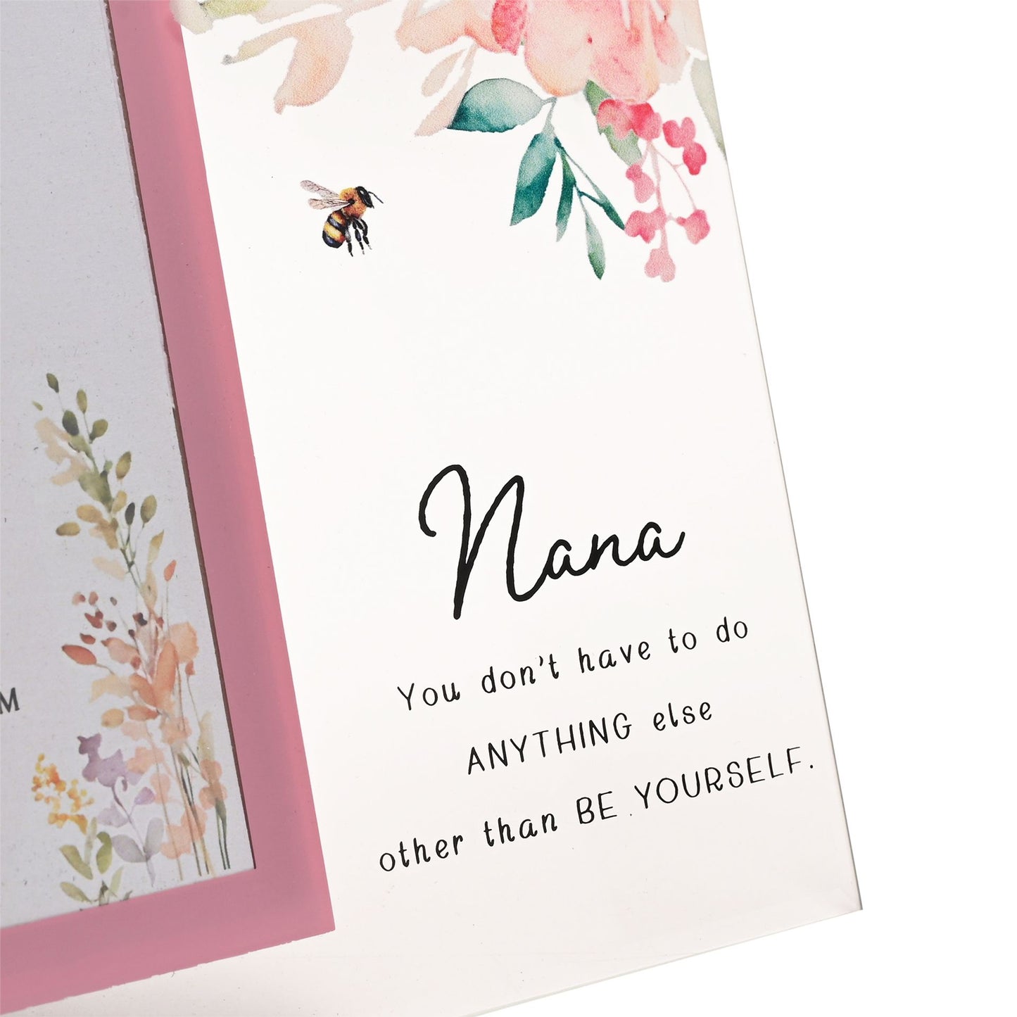 The Cottage Garden Glass Photo Frame - Nana