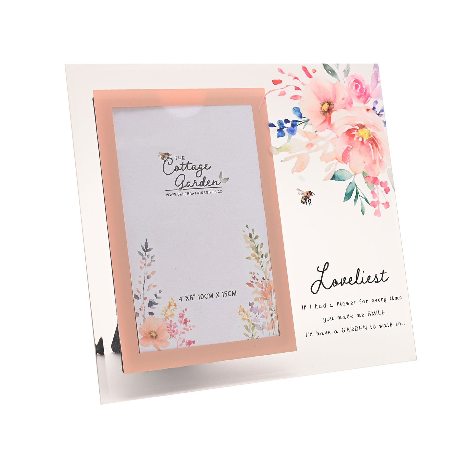 The Cottage Garden Glass Photo Frame - Loveliest