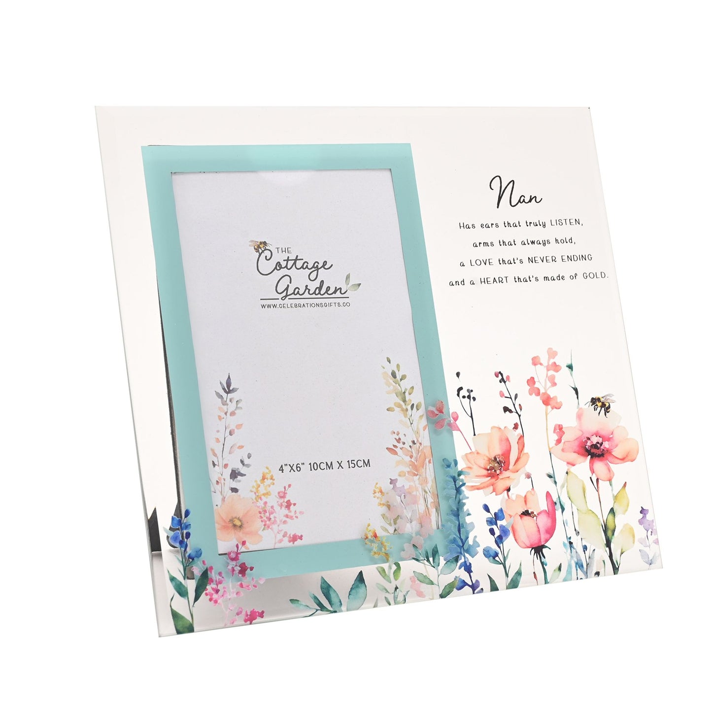 The Cottage Garden Glass Photo Frame - Nan