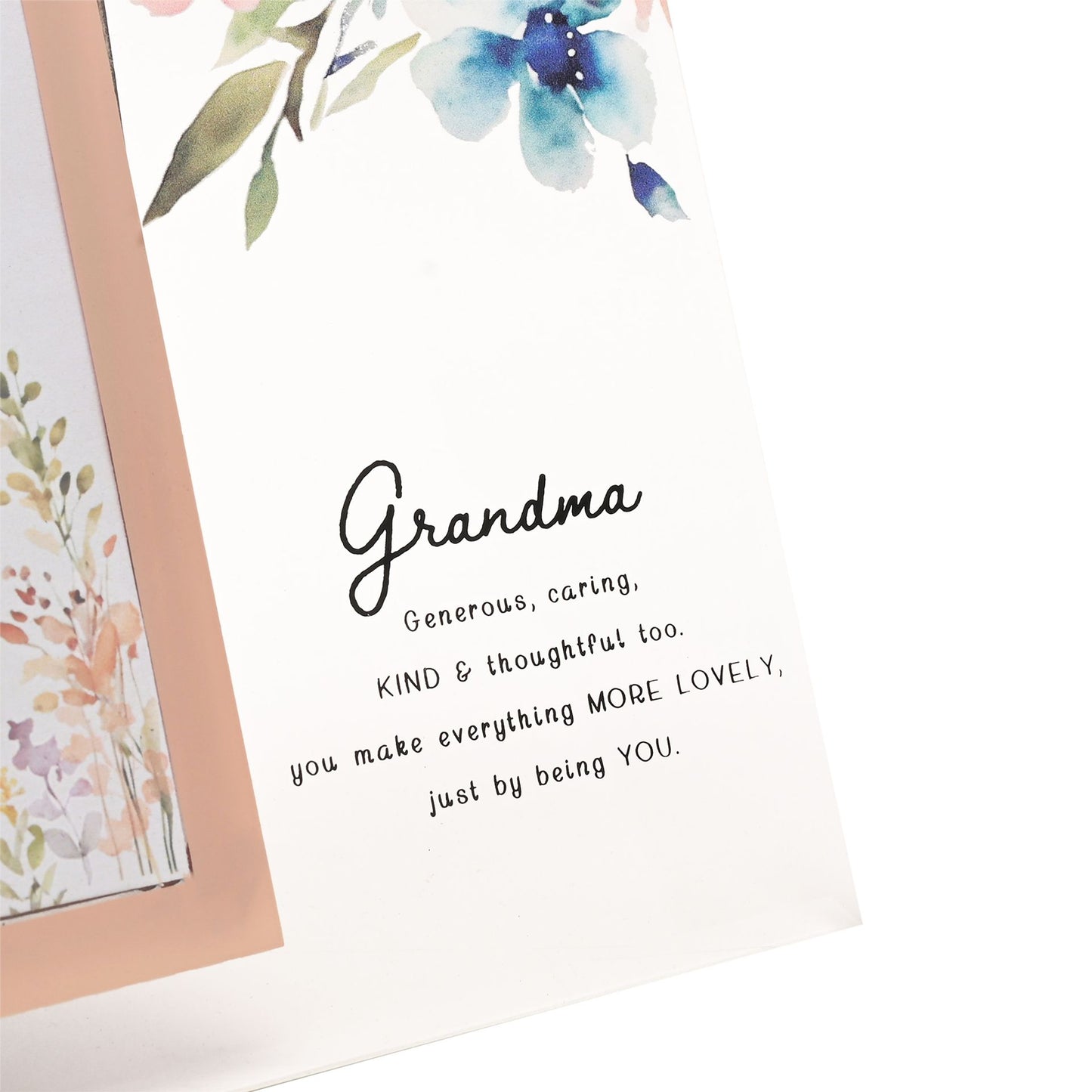 The Cottage Garden Glass Photo Frame - Grandma