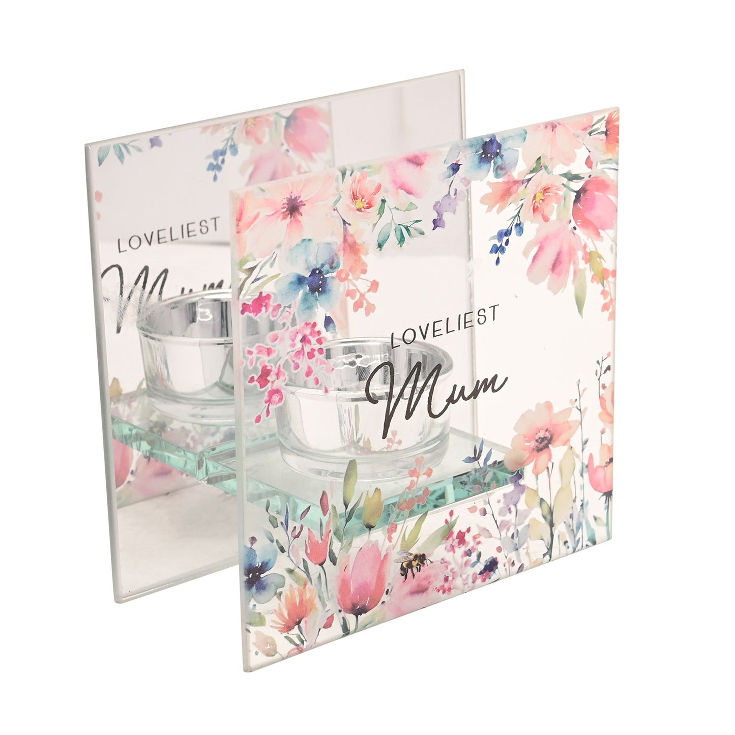 The Cottage Garden Tealight Holder - Mum
