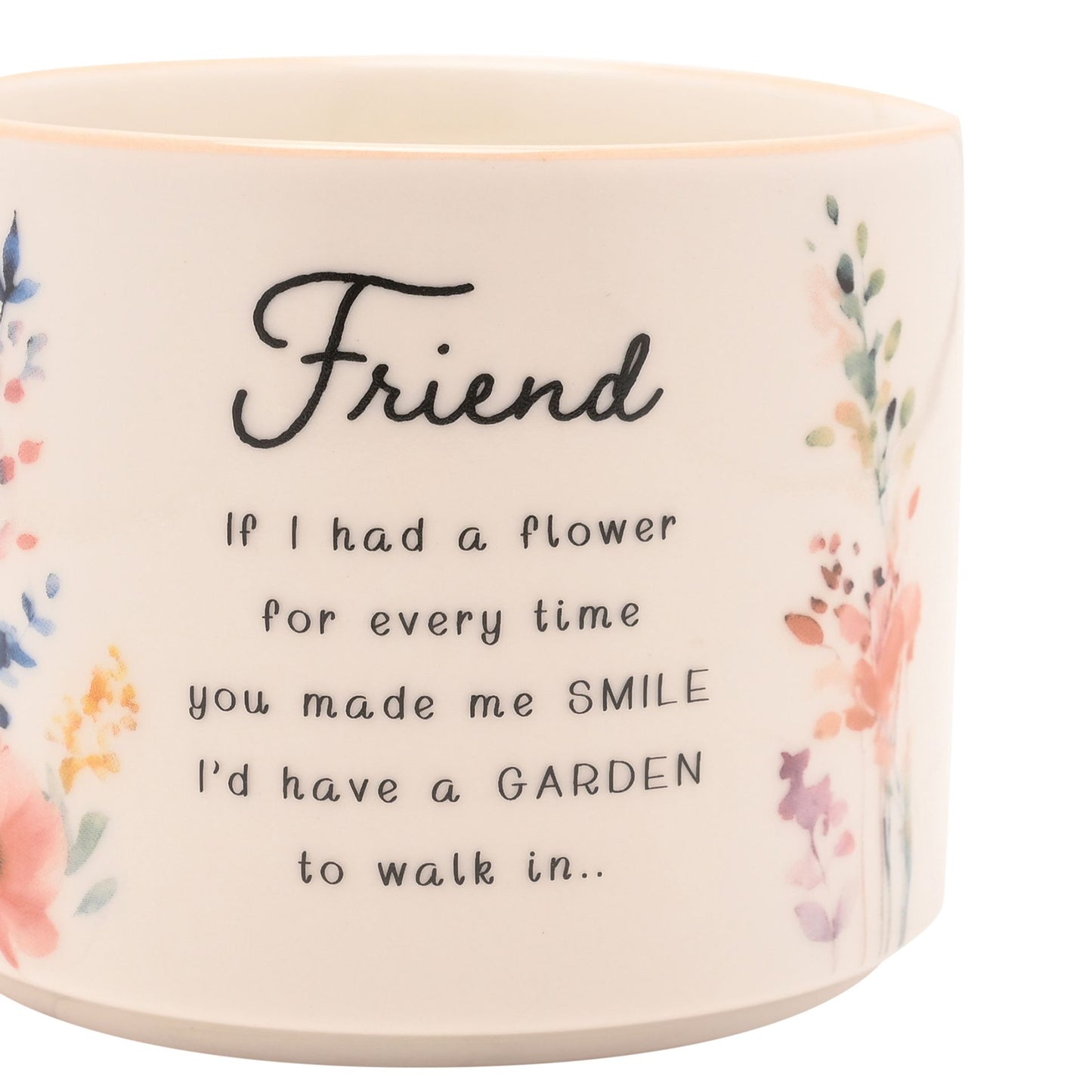 The Cottage Garden Peach Mug - Friend