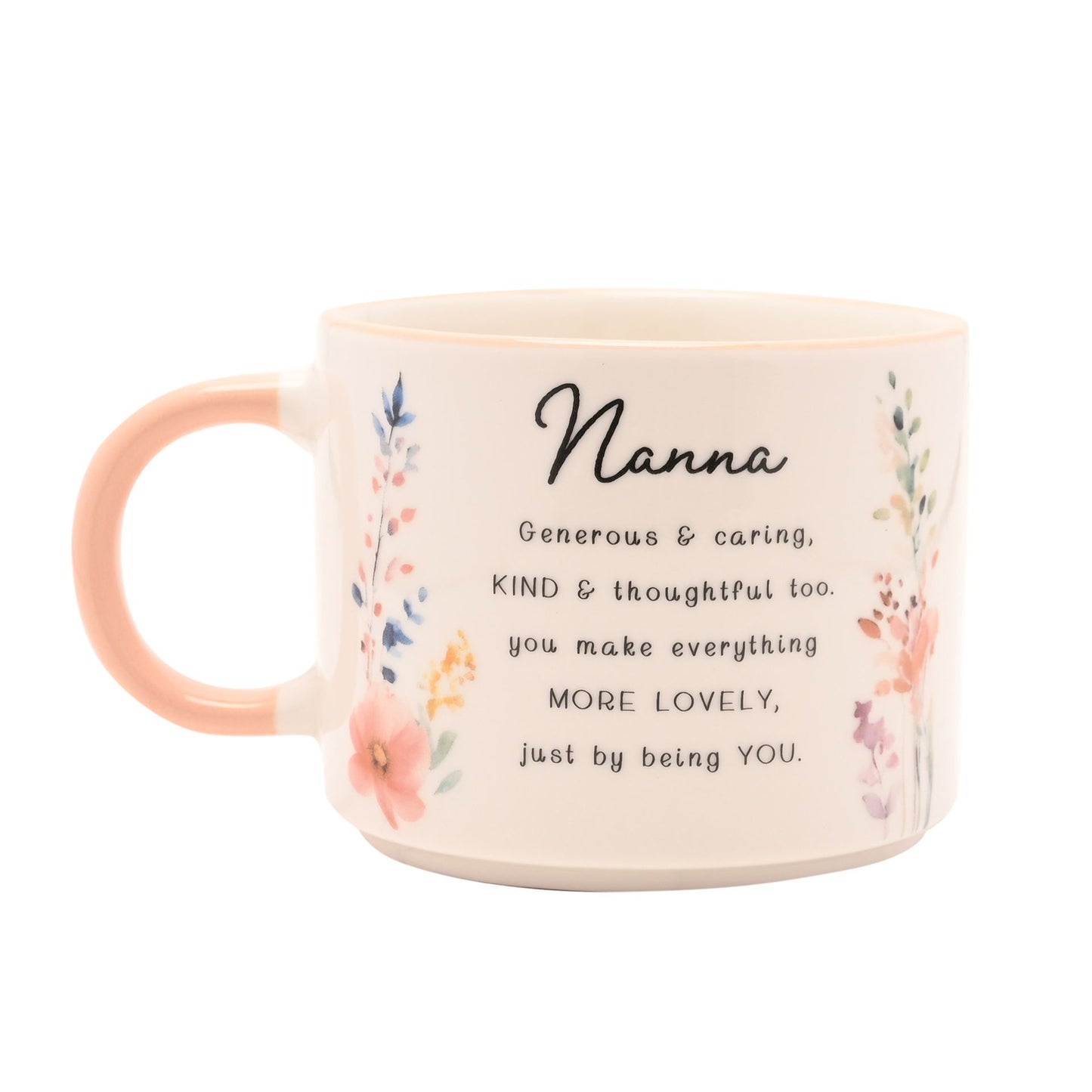 The Cottage Garden Peach Mug - Nanna