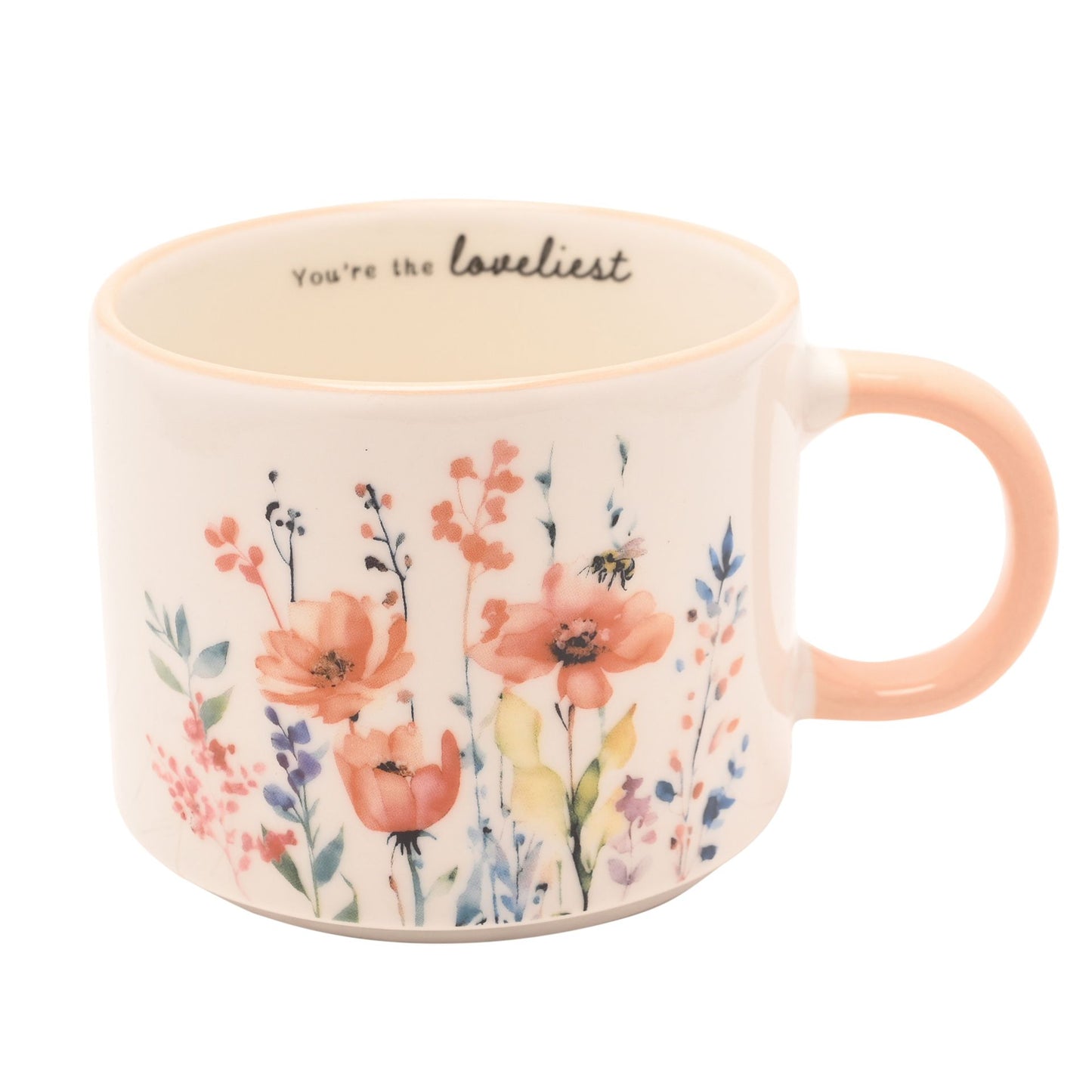 The Cottage Garden Peach Mug - Nan