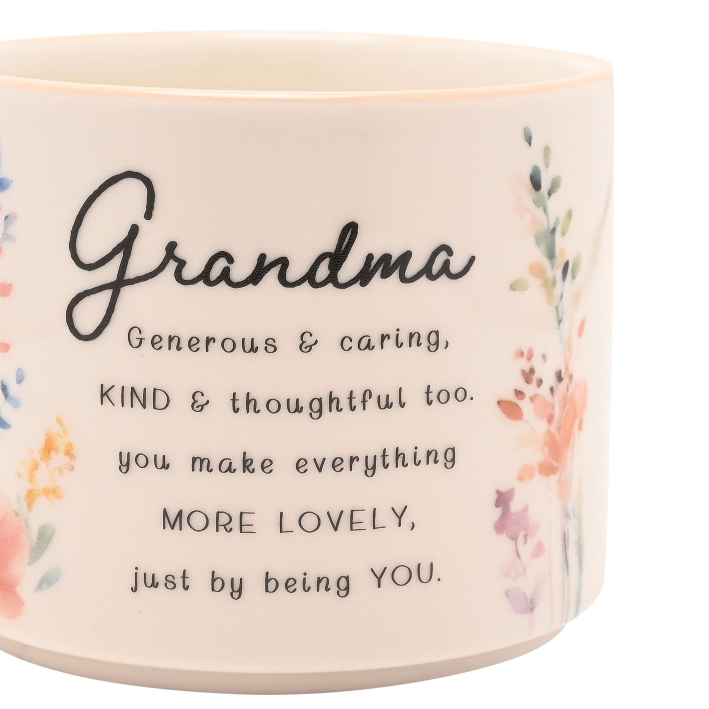 The Cottage Garden Peach Mug - Grandma