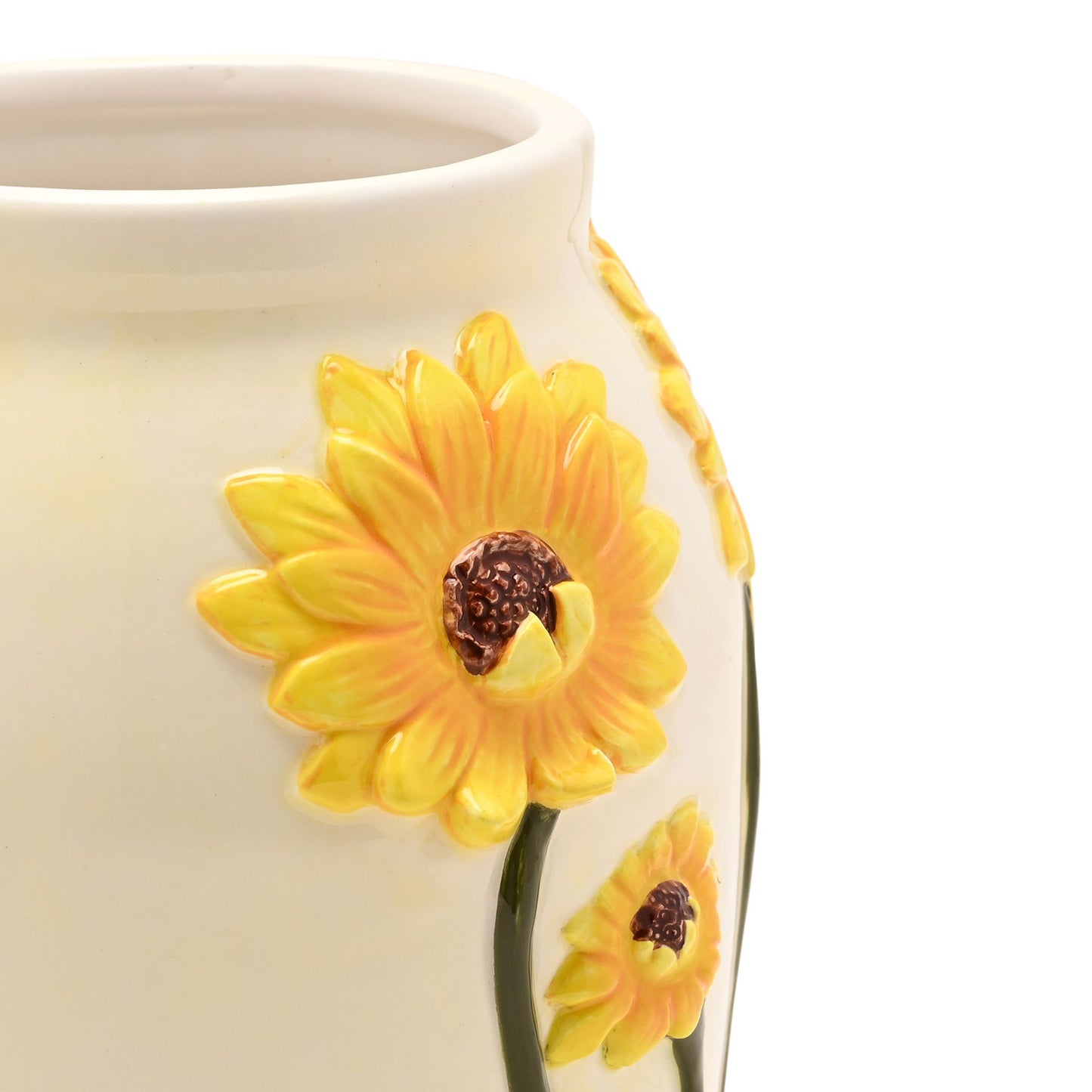 The Cottage Garden Handpainted Sunflower Vase