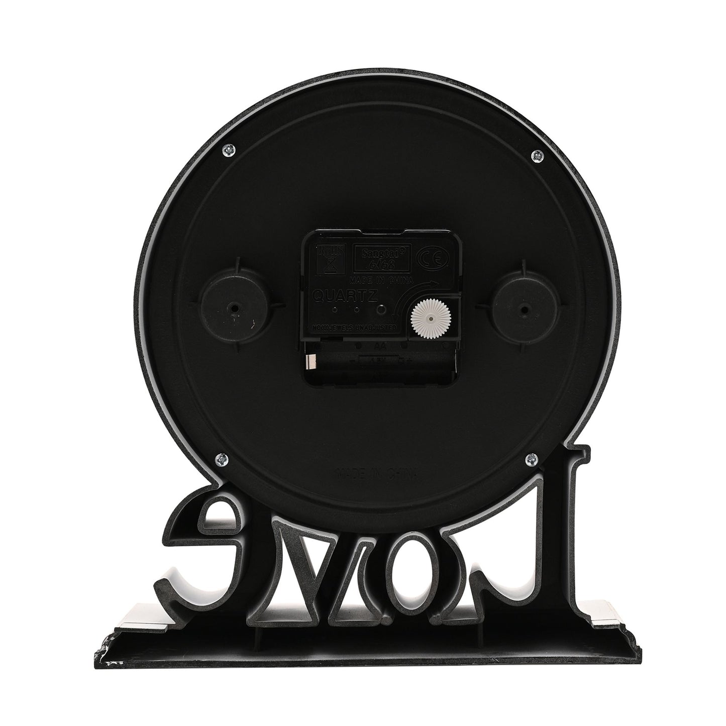 Hometime Mantel Clock - Love