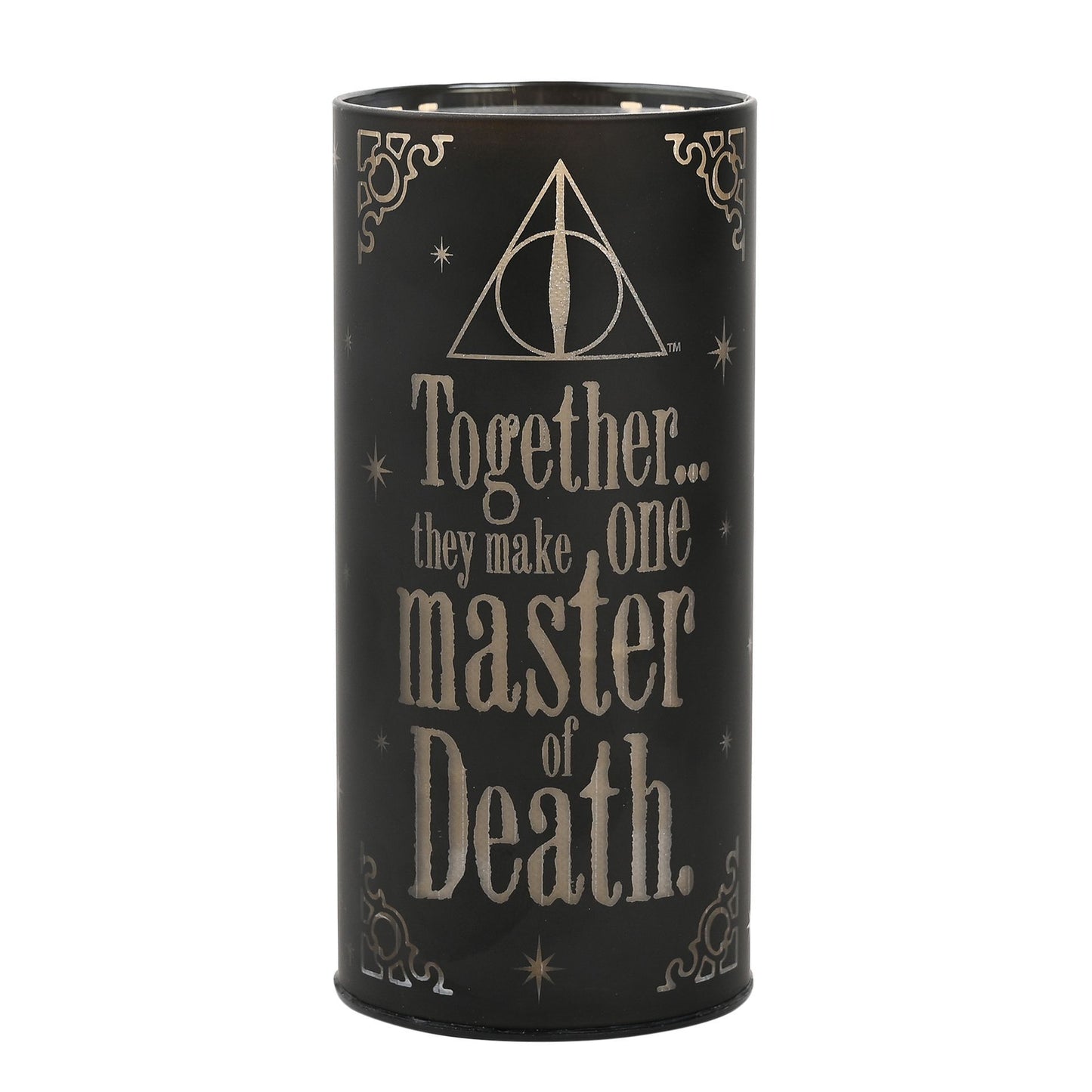 Warner Bros Harry Potter Dark Arts Light Up Tube - Deathly Hallows