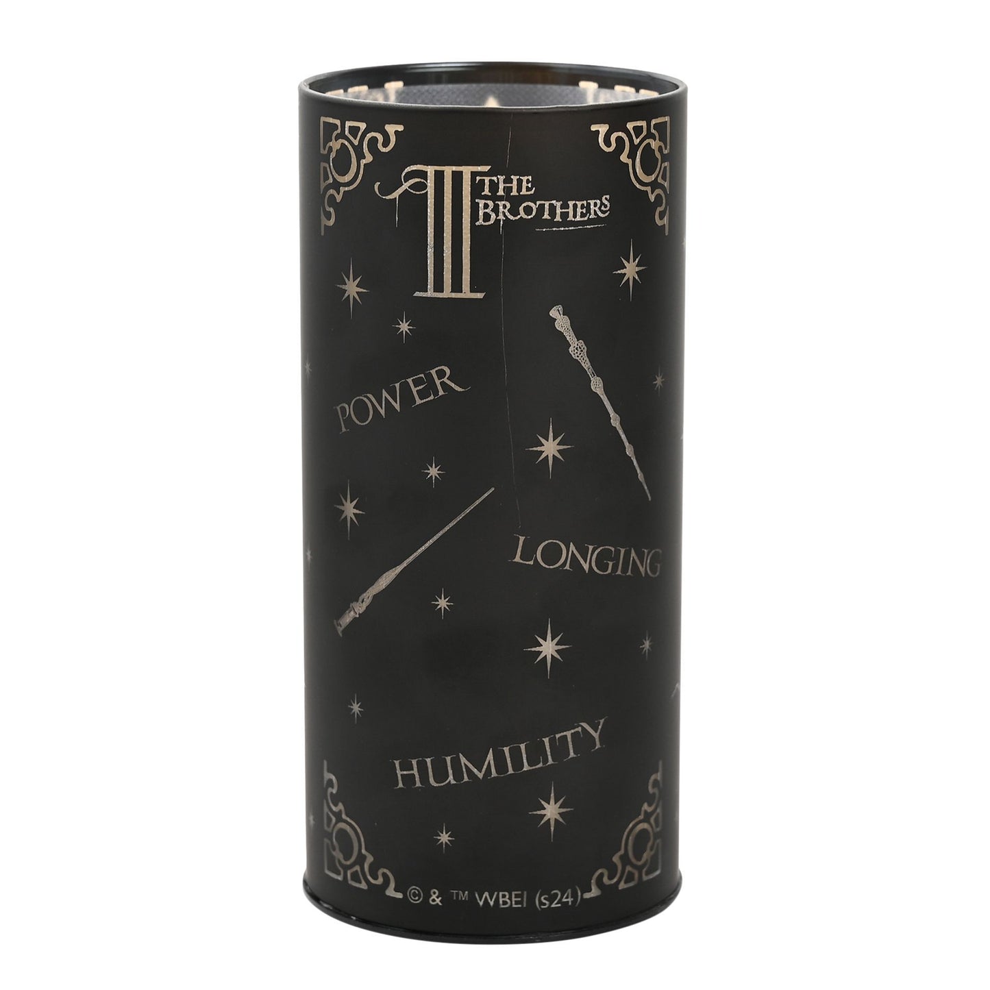 Warner Bros Harry Potter Dark Arts Light Up Tube - Deathly Hallows