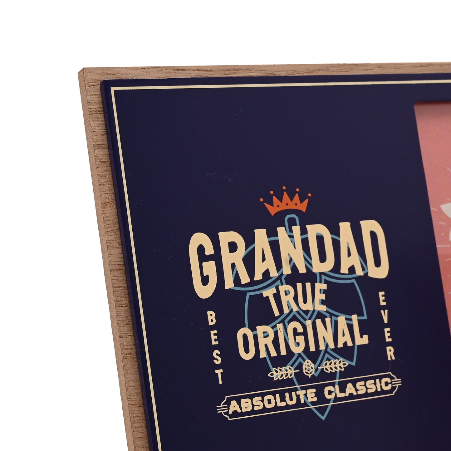 Well Crafted Photo Frame 4" x 6" - Grandad True Original