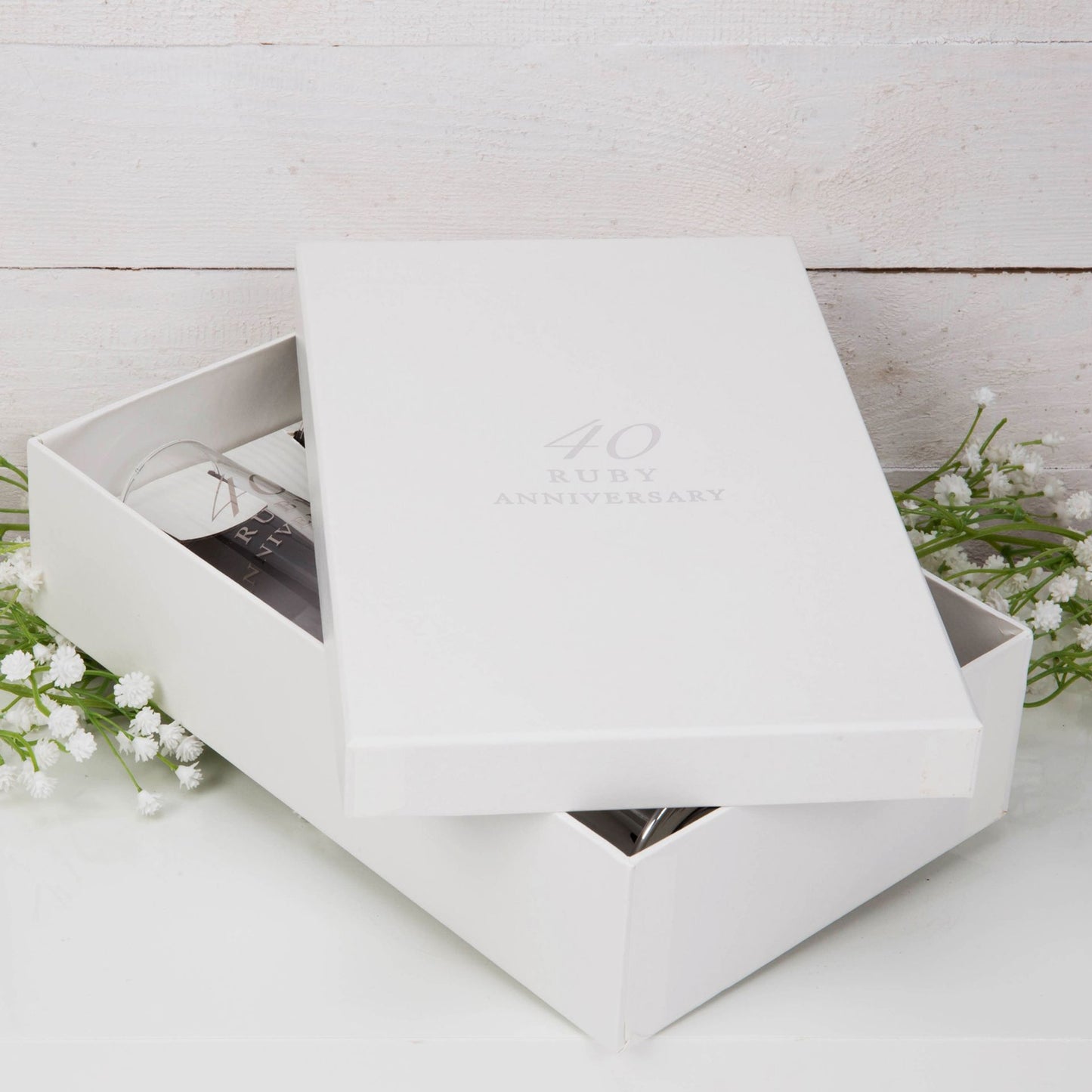 Amore Straight Flutes Set of 2 - 40th Anniversary