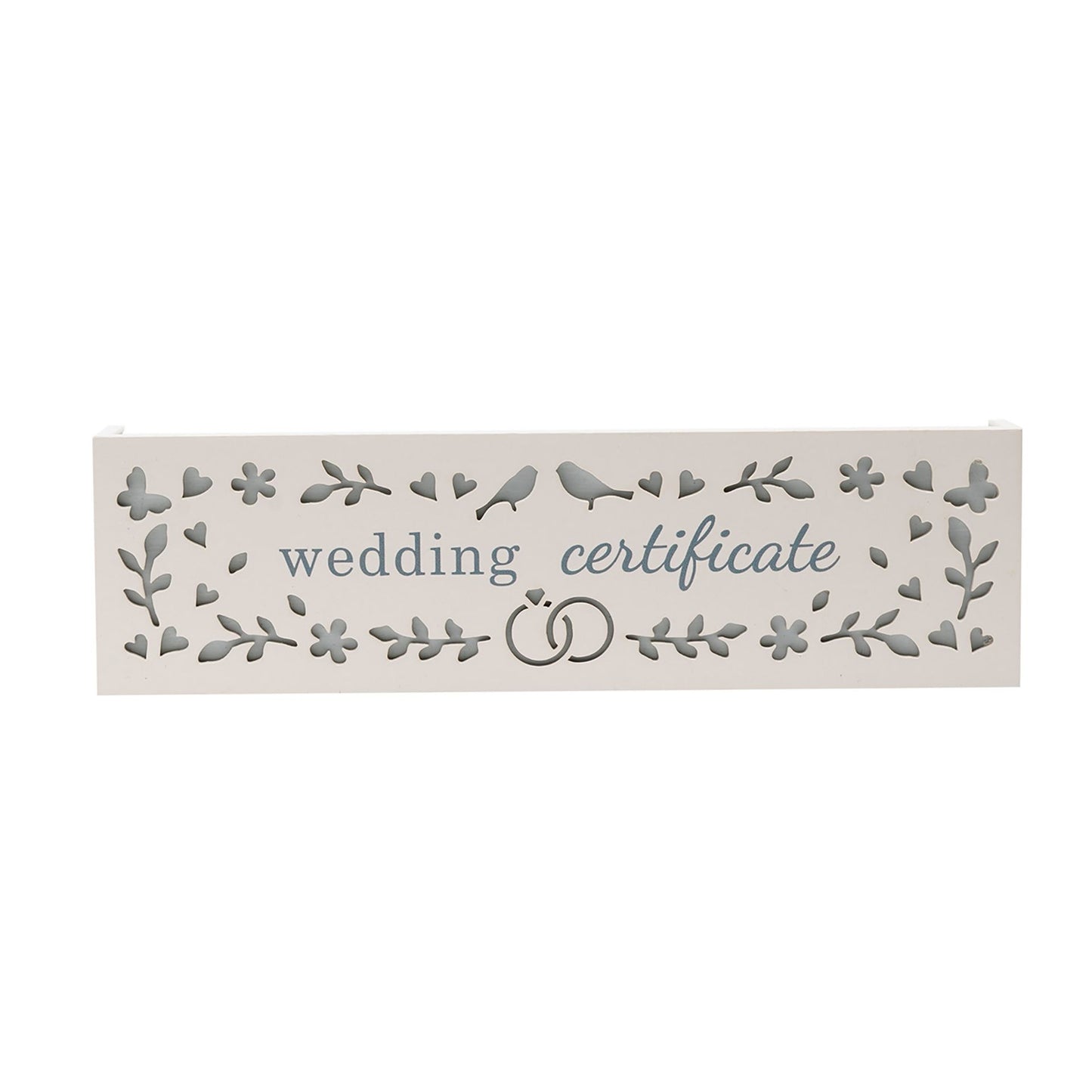 Always & Forever Wedding Certificate Holder