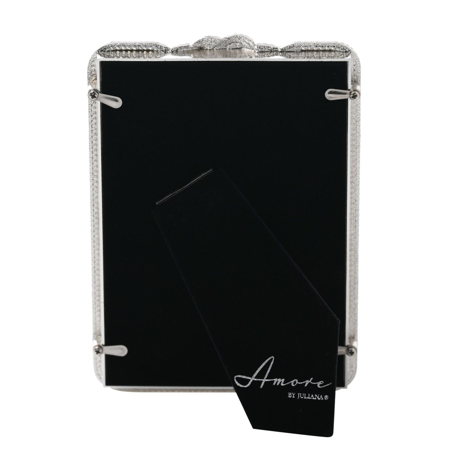 Amore Silverplated Infinity 3D Knot Frame - 4" x 6"