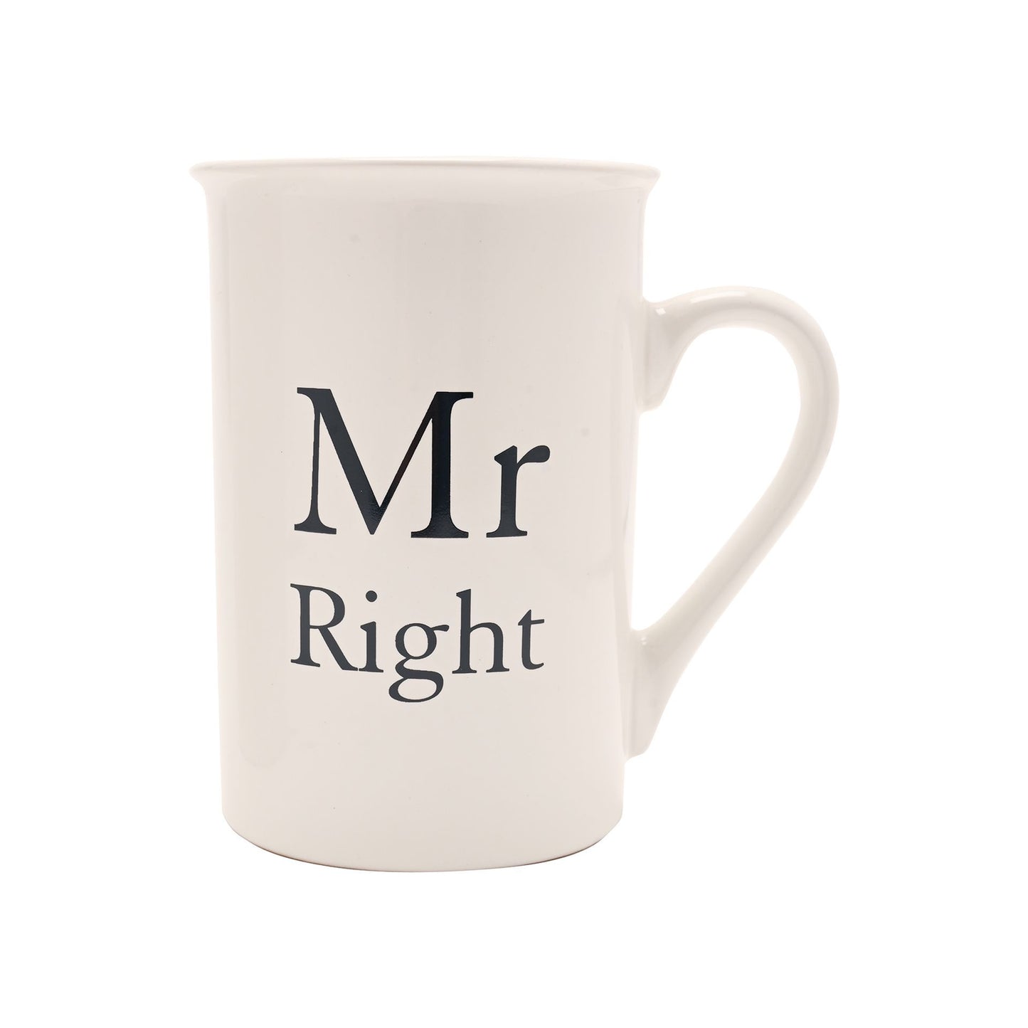 Amore 2 piece Mug Set - "Mr Right / Mrs Always Right"