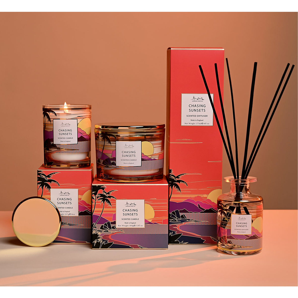 The London Wax Company Chasing Sunsets Diffuser 177ml