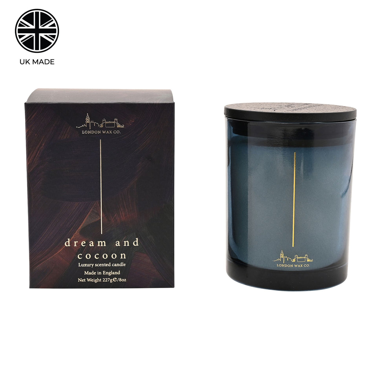 The London Wax Company Dream & Cocoon Boxed Candle 227g