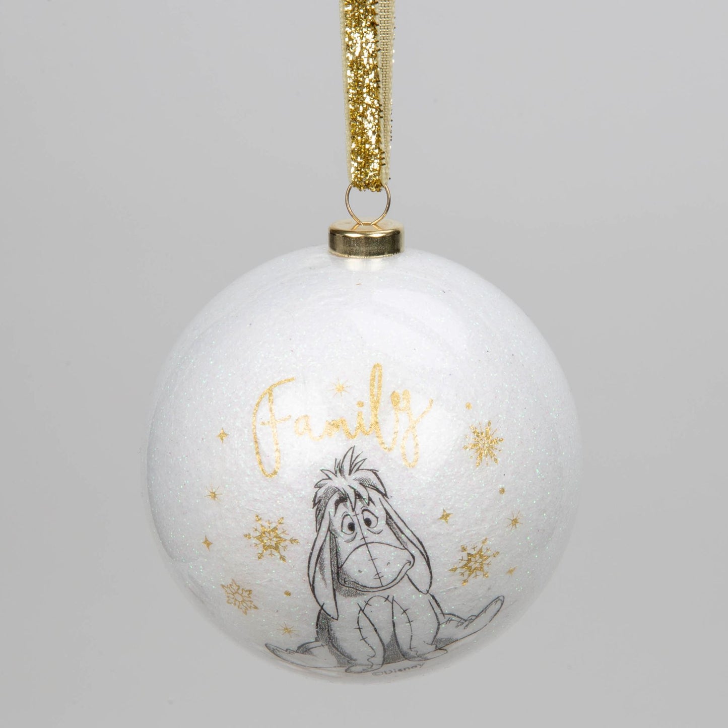 Disney Set of 15 Acrylic Glitter Baubles - Glitter Finish