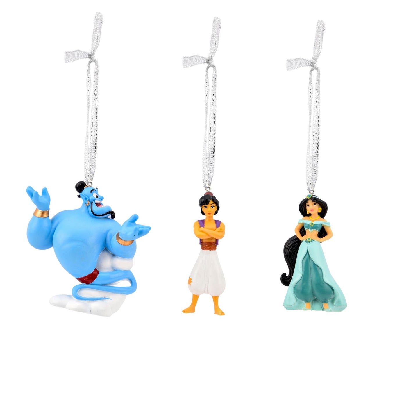 Disney Set of 3 Hanging Decorations Genie, Jasmine, Aladdin