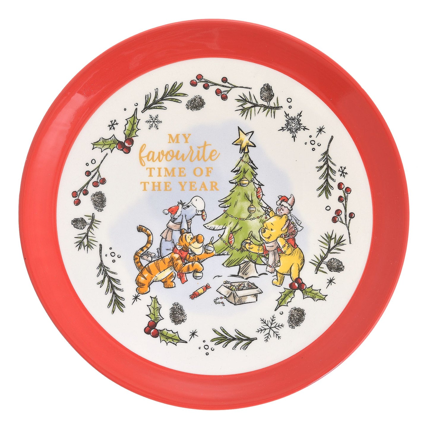 Disney Winnie Ceramic Dinner Set