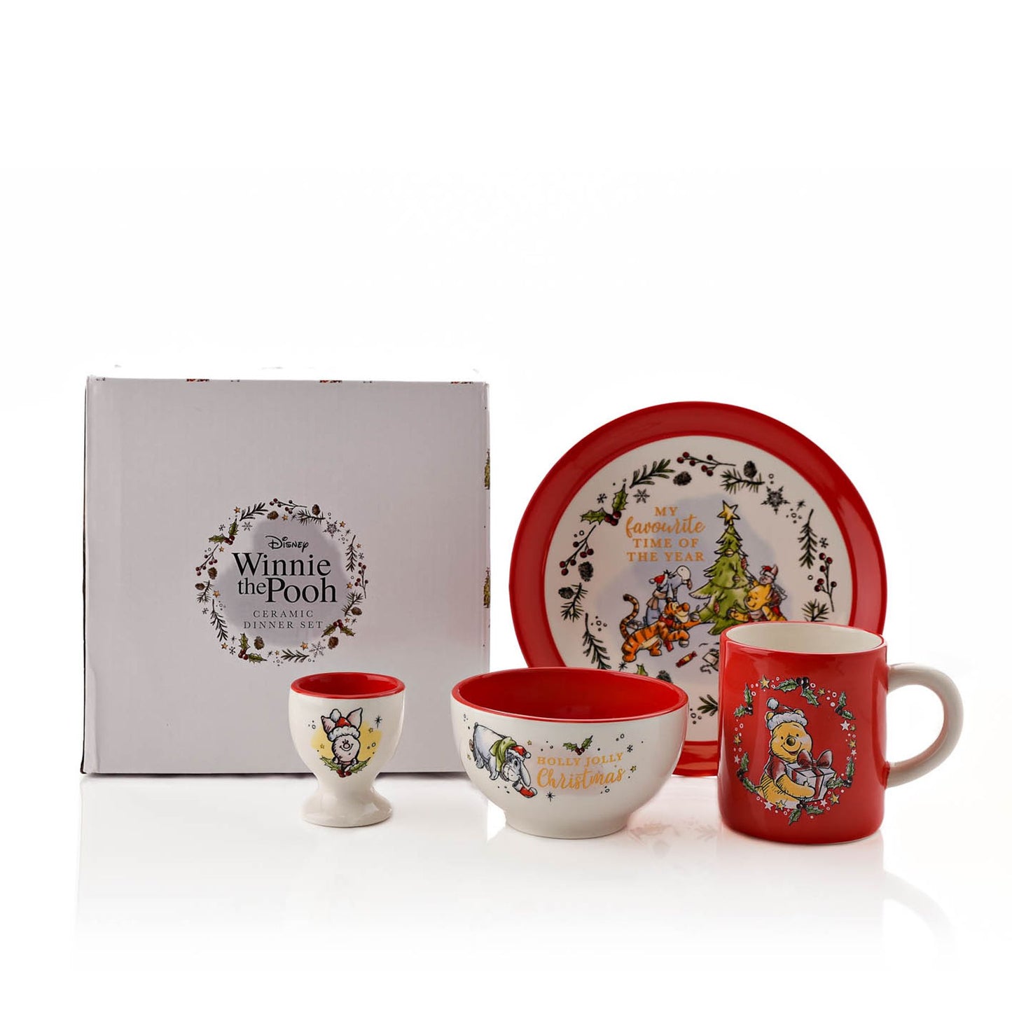 Disney Winnie Ceramic Dinner Set