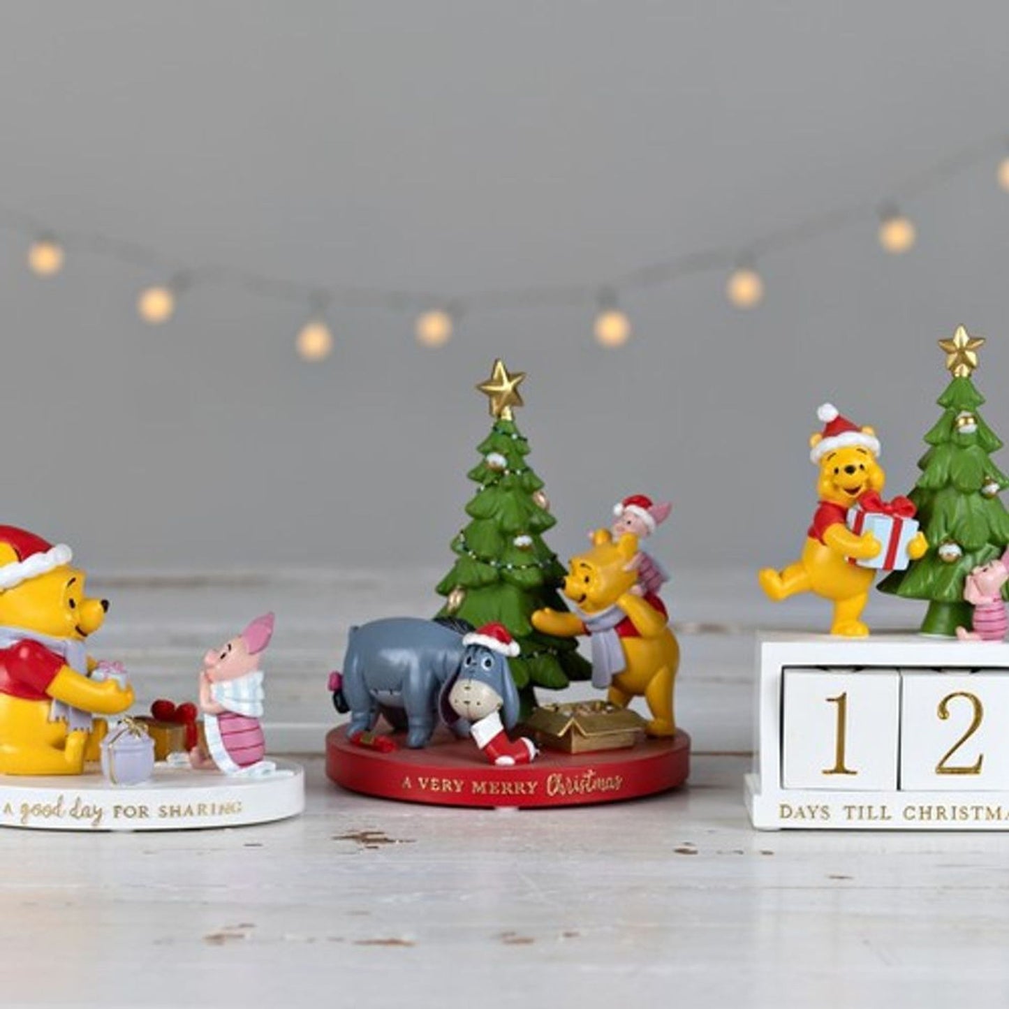 Disney Winnie Resin Christmas Count Down Calendar