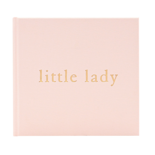 Bambino Linen Photo Album - Little Lady