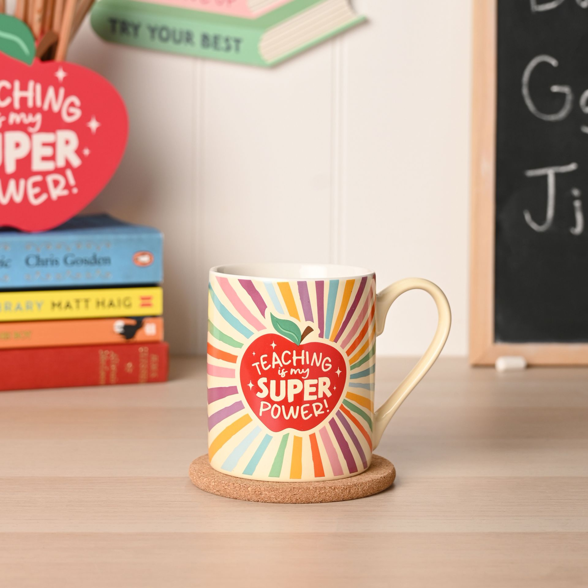 School Years Mug - Teaching is a Work Of Heart