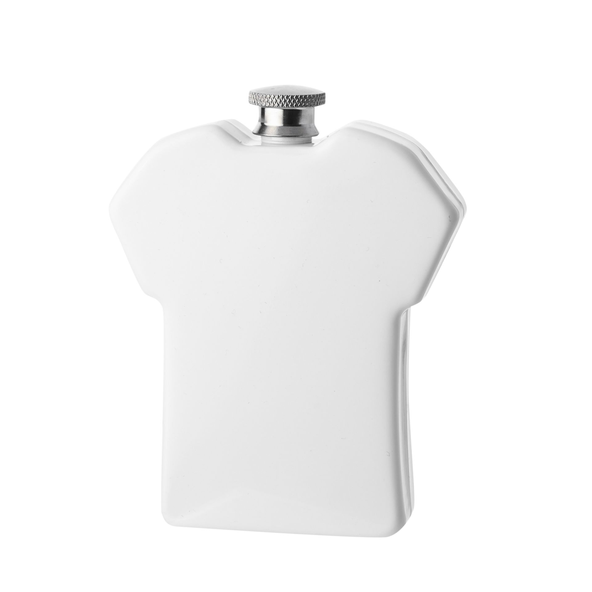 Harvey Makin Classic Hip Flask 5.5oz White - Football Shirt
