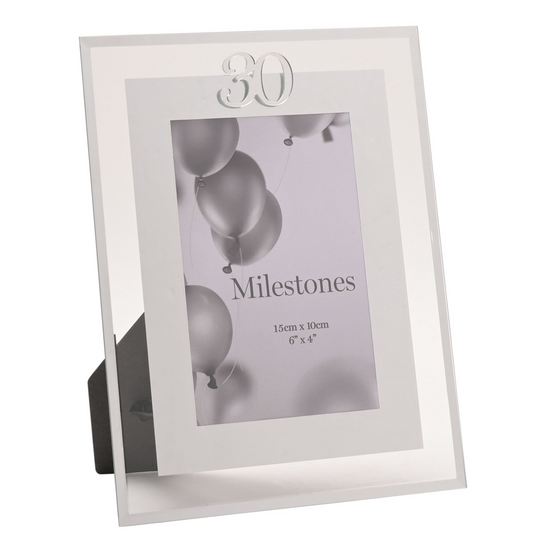 Milestones Mirror Border Frame 4" x 6" - 30