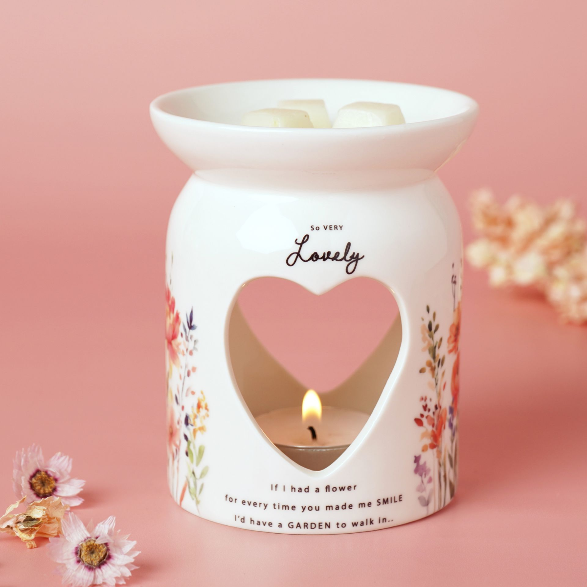 The Cottage Garden Wax Melt Burner - So Very Lovely