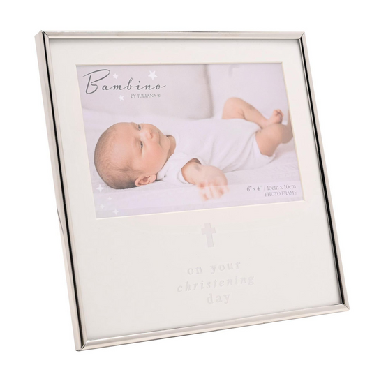 Bambino Silver Frame 6" x 4"  - Christening