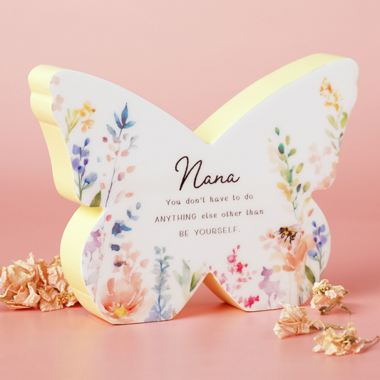 The Cottage Garden Floral Mantel Butterfly - Nana