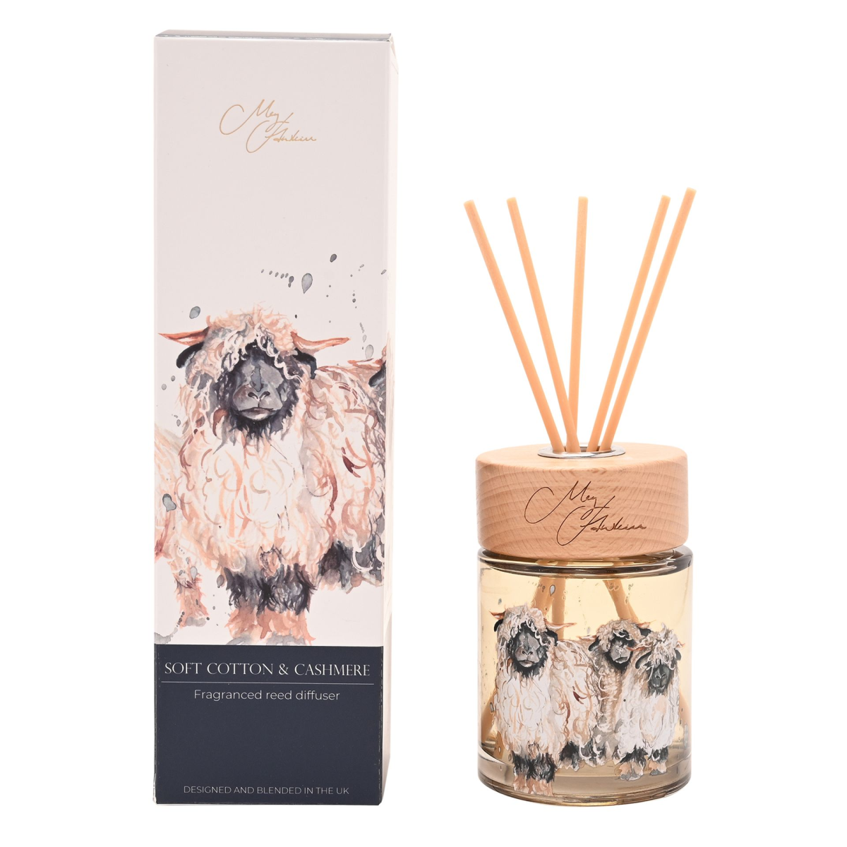 Meg Hawkins 150ml Diffuser Sheep - Cashmere & Wool