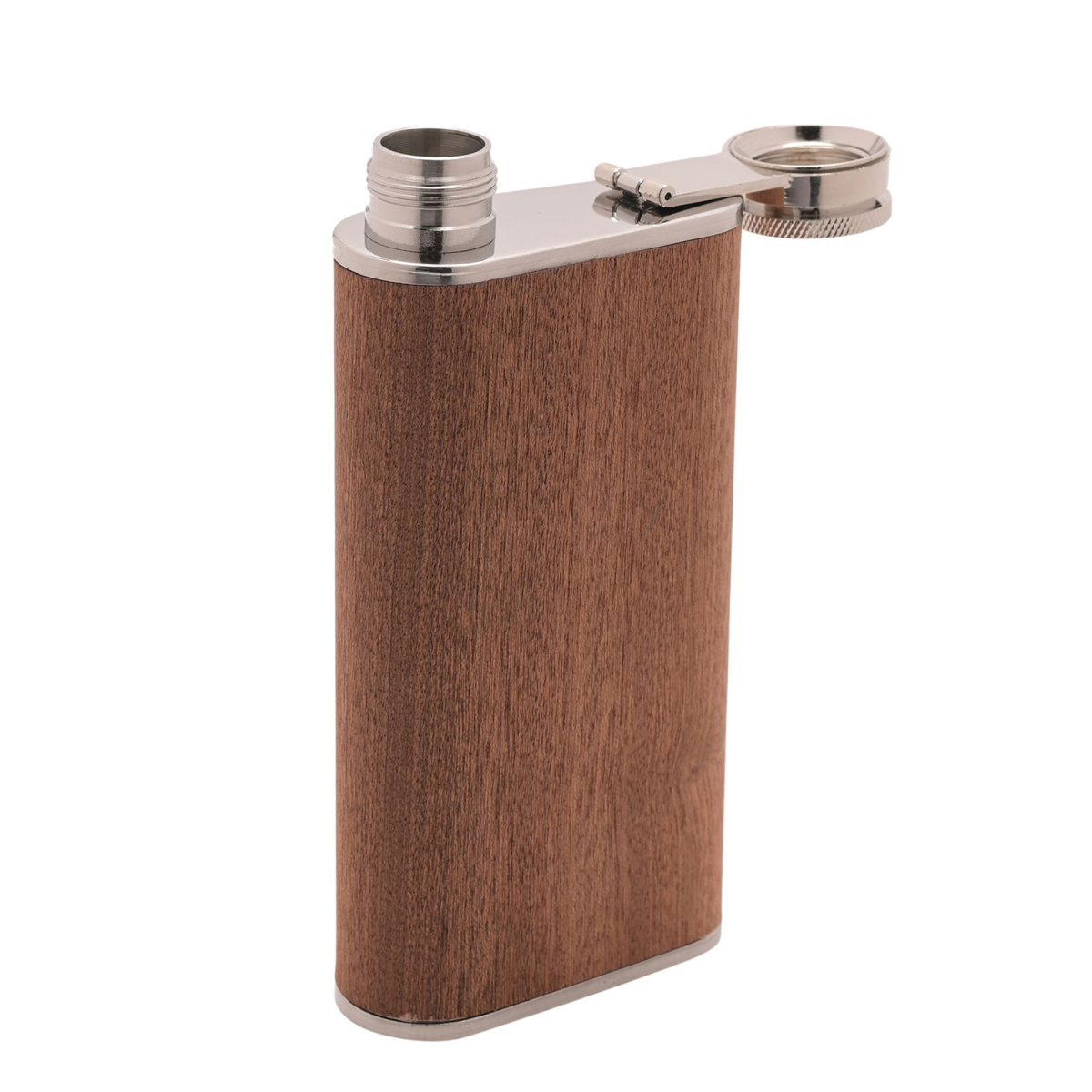 Harvey Makin Hip Flask - 9oz Brown