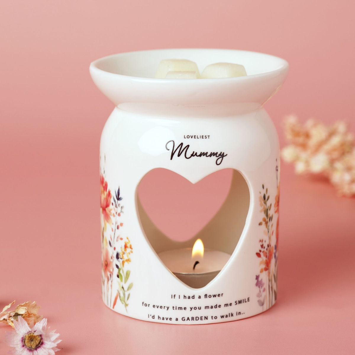 The Cottage Garden Wax Melt Burner - Mummy