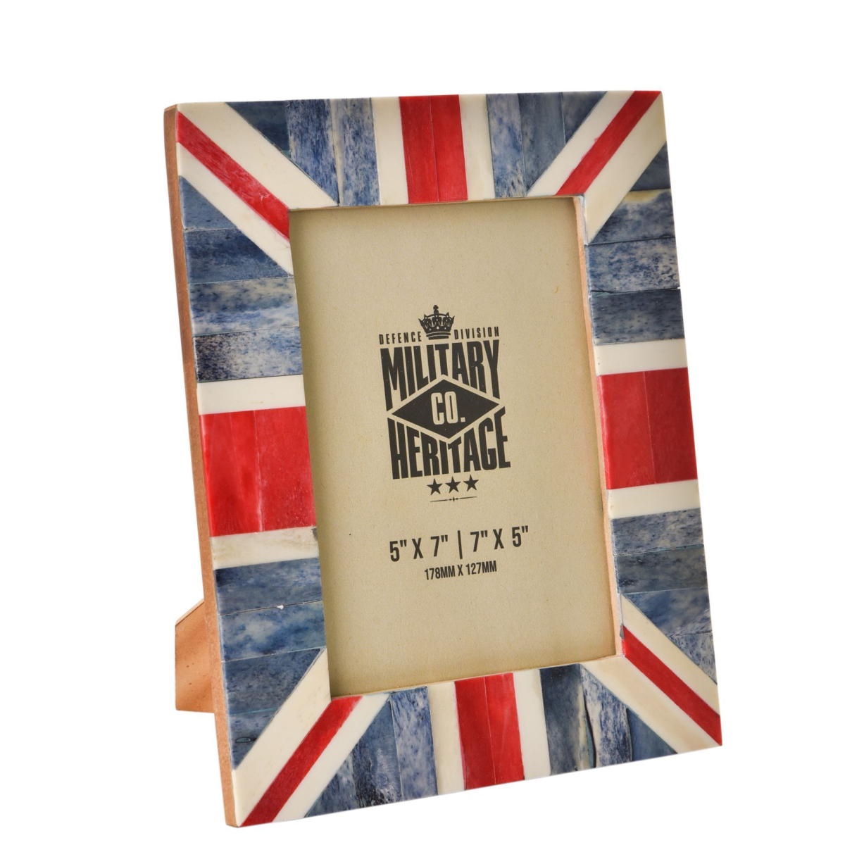 Military Heritage Union Jack Photo Frame 5" x 7"