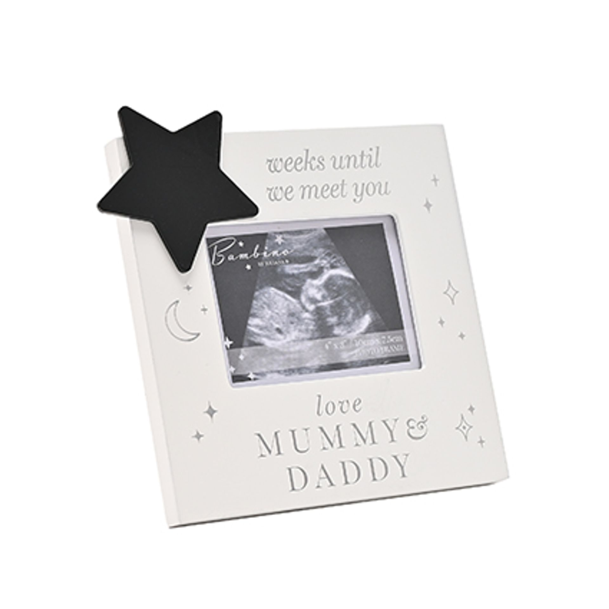 Bambino Countdown Scan Frame - Mummy & Daddy