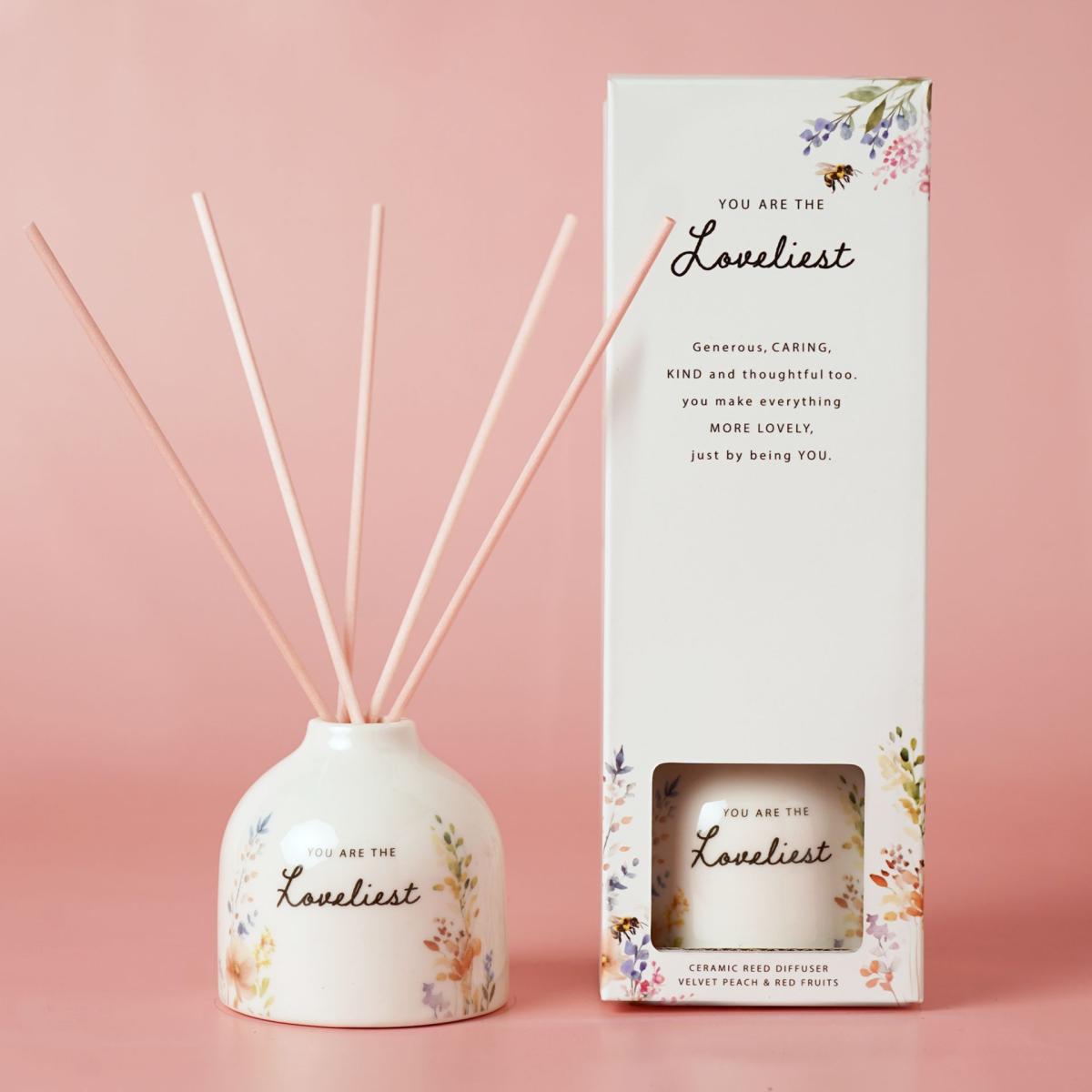 The Cottage Garden Ceramic Reed Diffuser - Loveliest