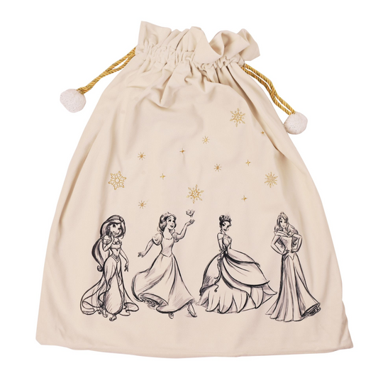Disney Multi Princess Xmas Sack - Multi Pattern